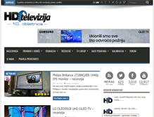 Tablet Screenshot of hdtelevizija.com